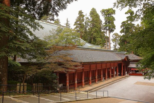 延暦寺発祥の地・東塔にある、本堂「根本中堂(こんぽんちゅうどう)」。